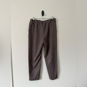 a new day Dark Brown Pinstripes Pants